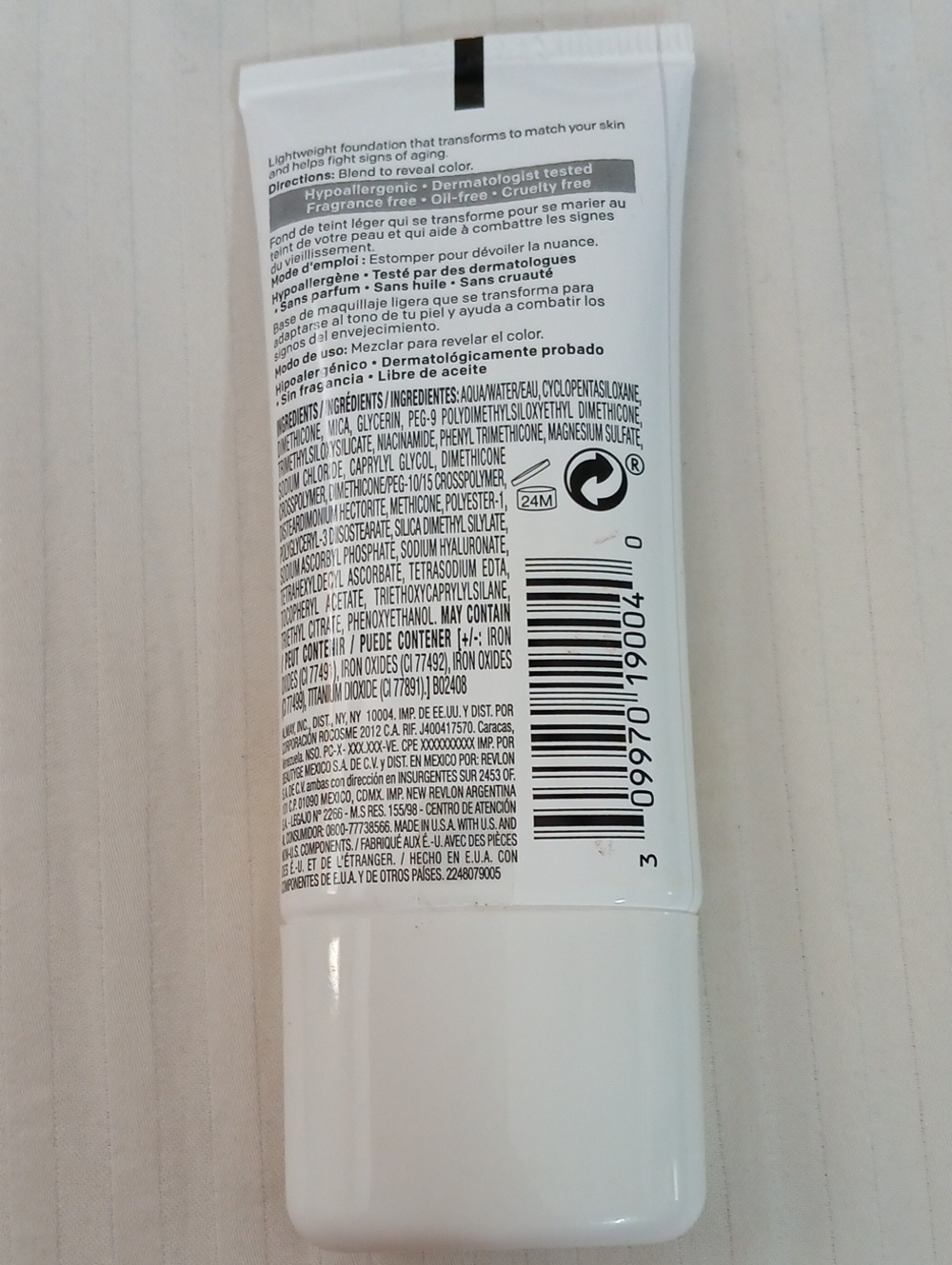 Almay Ageless Smart Shade Foundation #400 Beige - Picture 2 of 3